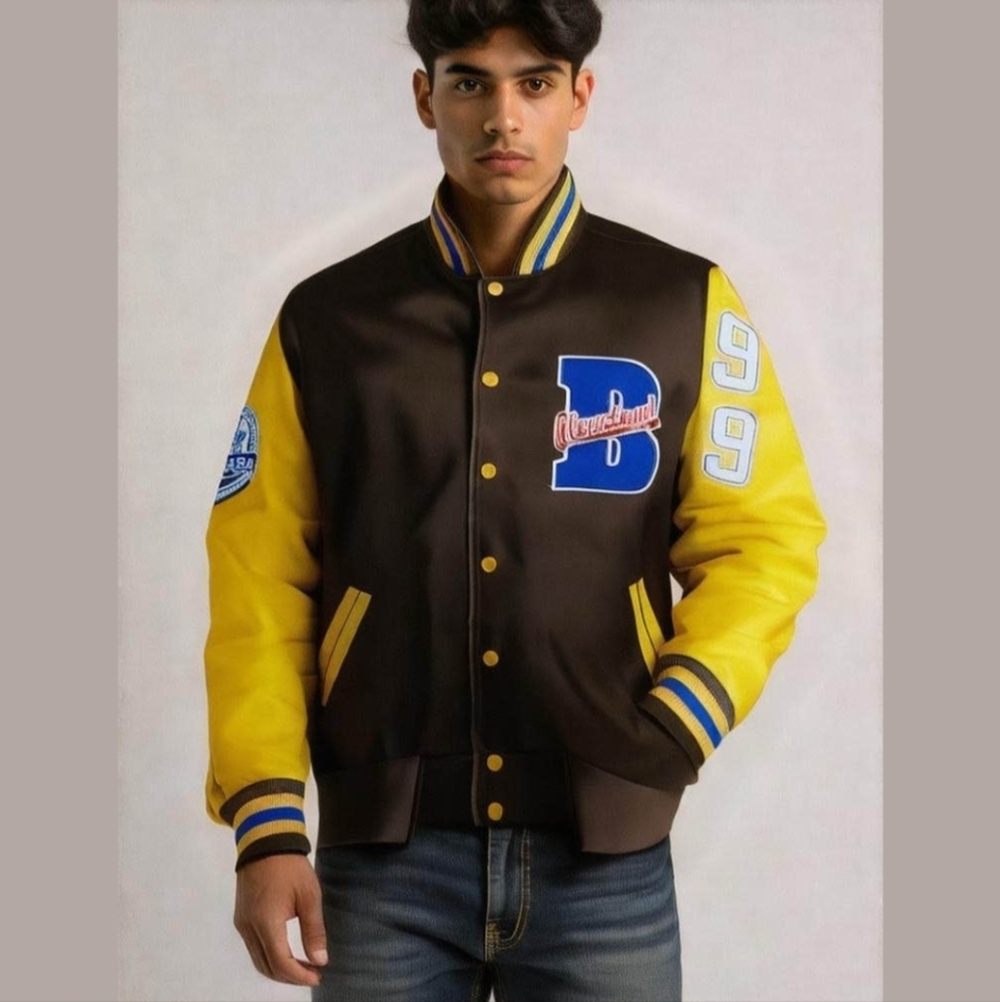 Headgear classics Cleveland Buckeye's Varsity jacket Size XL